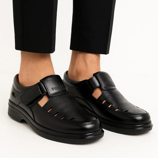 Comfort Band Sandals|CBS-110-BLK